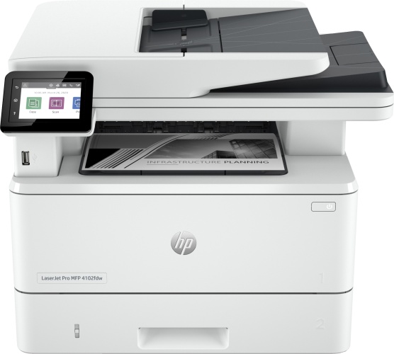 HP LaserJet Pro MFP 4102dw Spausdintuvas lazerinis nespalvotas MFP A4 40 ppm USB Wi-Fi Ethernet LAN