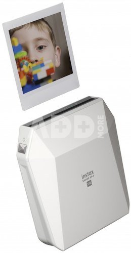 Spausdintuvas Instax SHARE SQ SP-3+instax SQUARE glossy(10pl) White