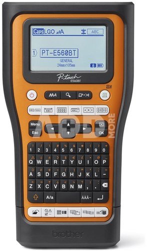 Brother PT-E560BTSP Electrician Labelling Kit, integrated Bluetooth and automatic cutter (Up to 24 mm)