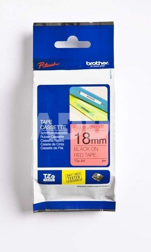 Brother labelling tape TZE-441 red/black 18 mm