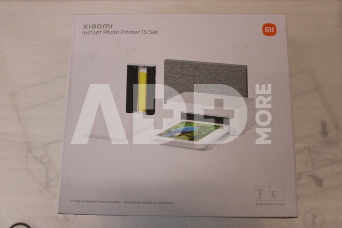 Xiaomi Instant Photo Printer 1S Set EU | Colour | Thermal | Photo Printer | Wi-Fi | Maximum ISO A-series paper size Other | White | USED, MISSING POWER ADAPTER