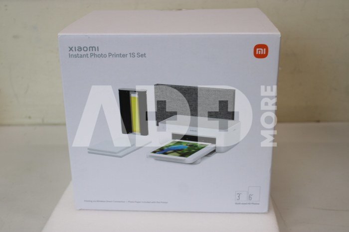 Xiaomi Instant Photo Printer 1S Set EU | Colour | Thermal | Photo Printer | Wi-Fi | Maximum ISO A-series paper size Other | White | USED, MISSING: PHOTO PAPER AND POWER ADAPTER