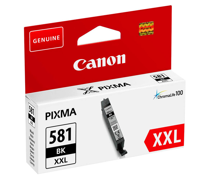 Rašalinė kasetė Canon CLI-581XXLBK juoda