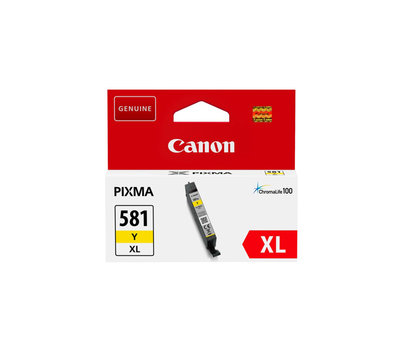 Rašalinė kasetė Canon CLI-581XLY geltona