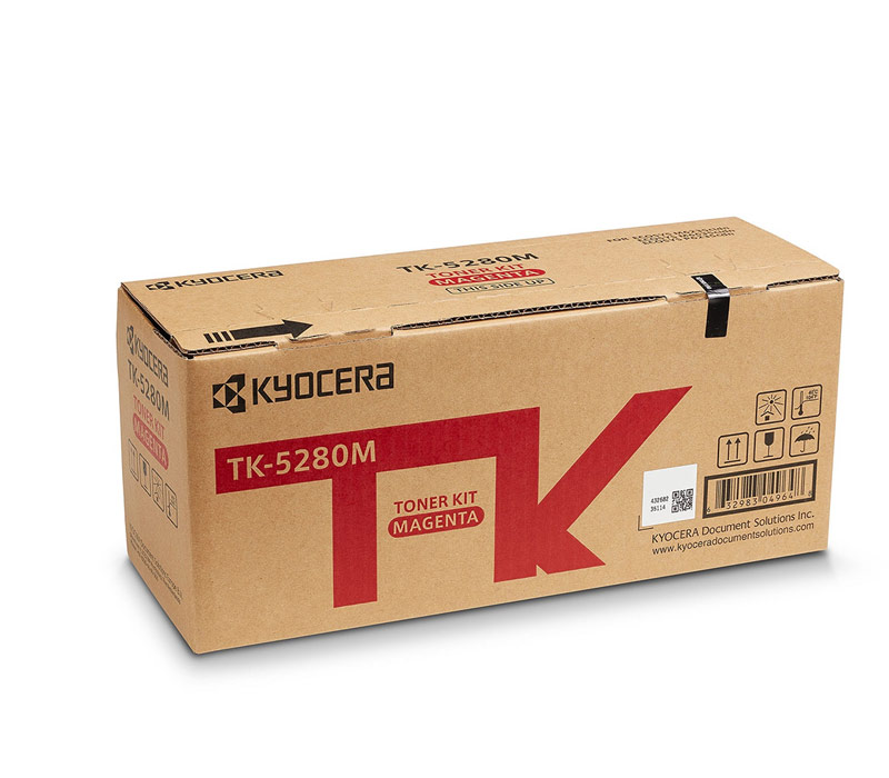 Lazerinė kasetė Kyocera TK-5280 raudona