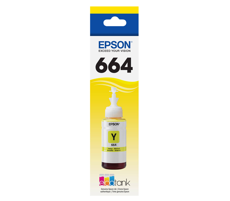 Epson rašalas T6644 geltonas