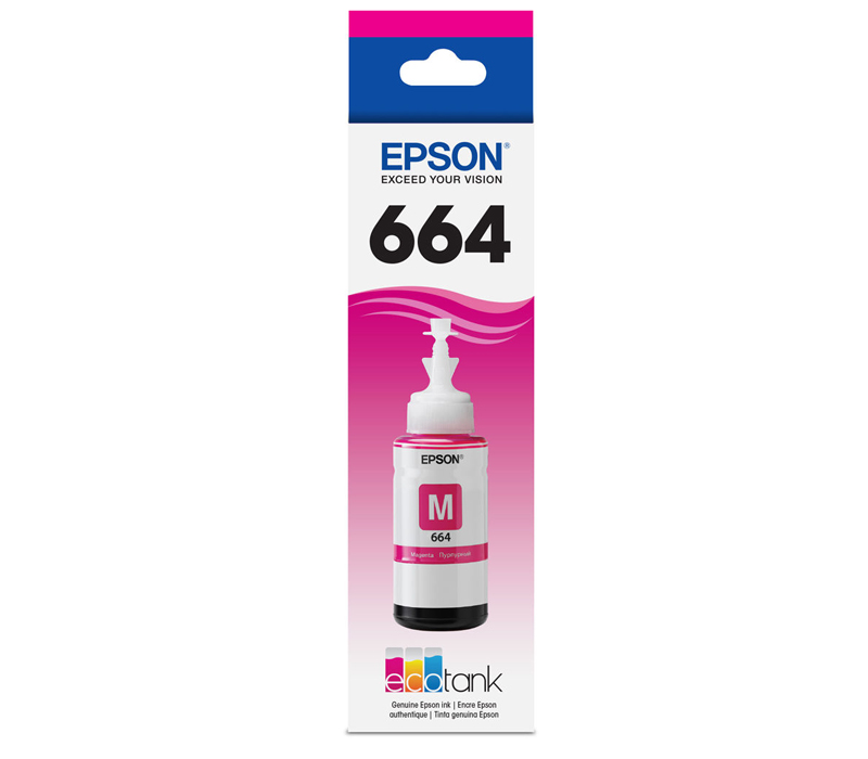 Epson rašalas T6643 raudonas