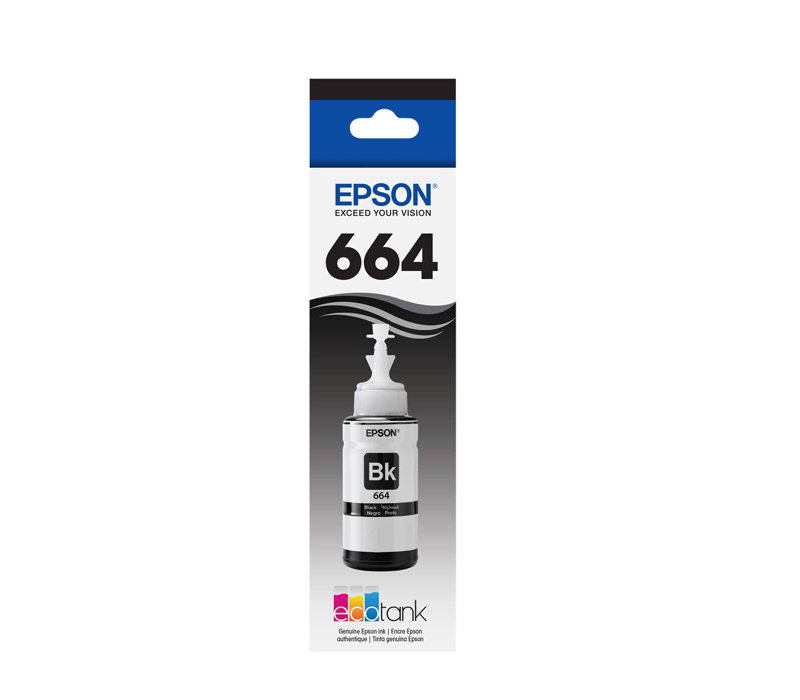 Epson rašalas T6641 juodas