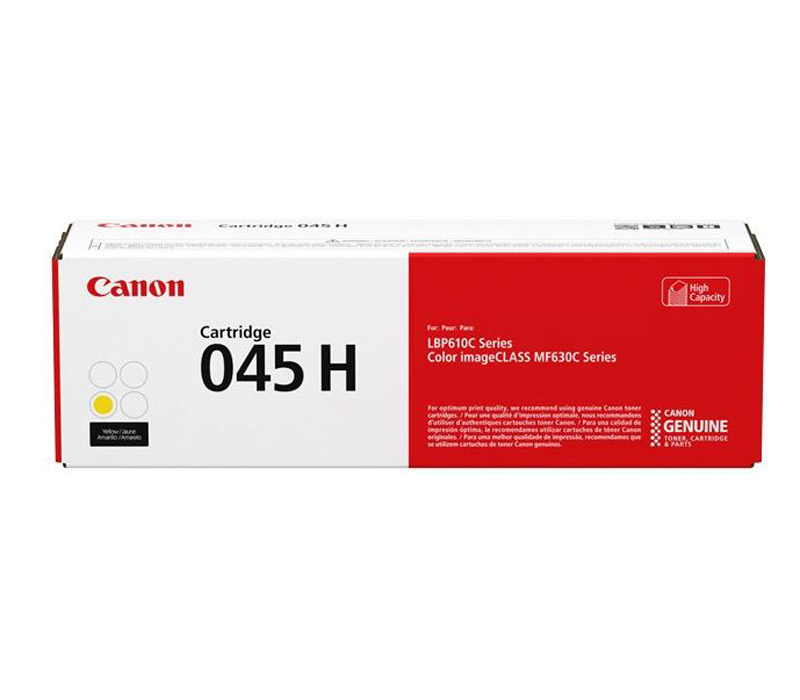 Lazerinė kasetė Canon 045H geltona