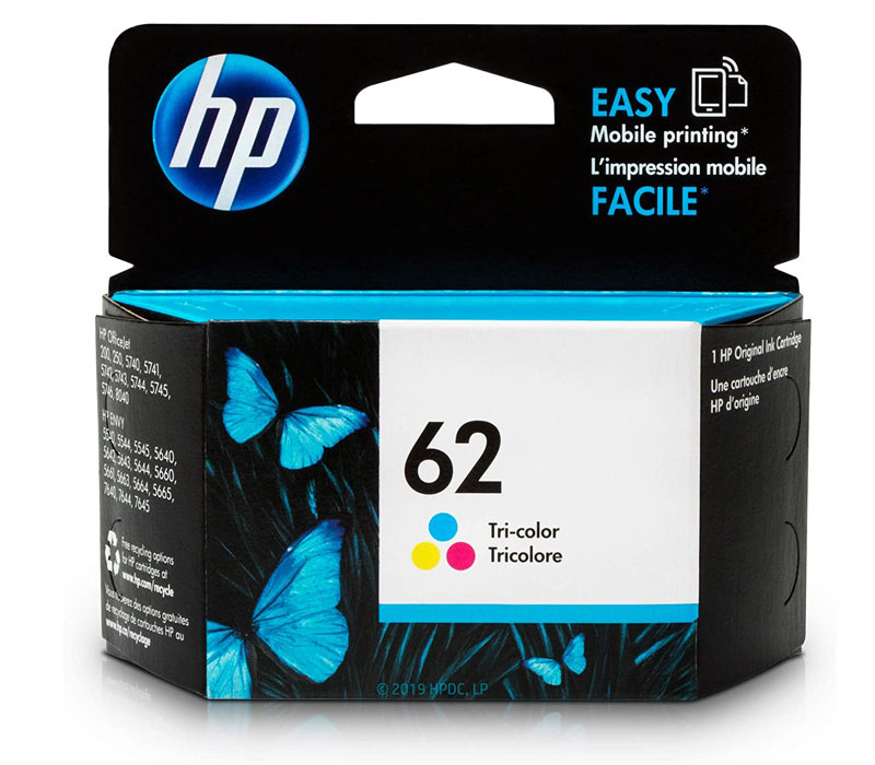 Rašalinė kasetė HP 62 spalvota