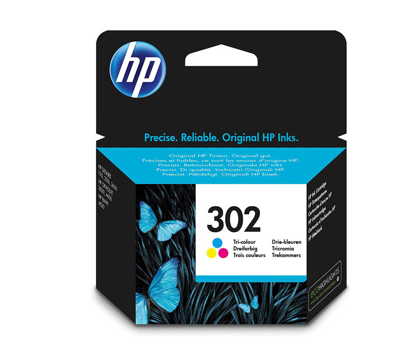 Rašalinė kasetė HP 302 spalvota