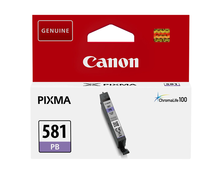 Rašalinė kasetė Canon CLI-581PB foto mėlyna