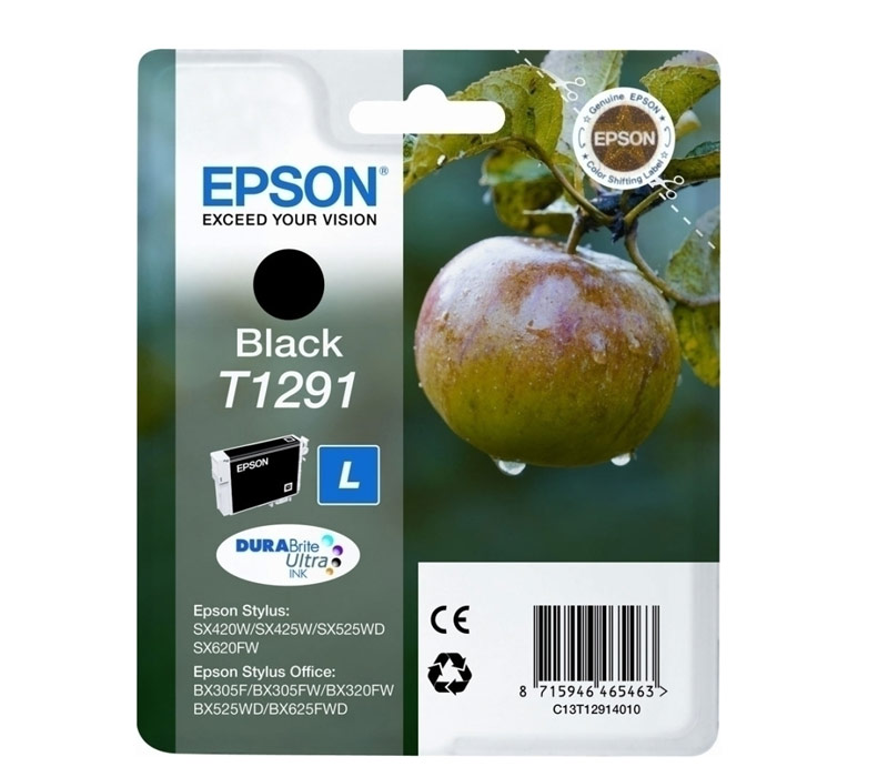 Rašalinė kasetė Epson T1291 juoda