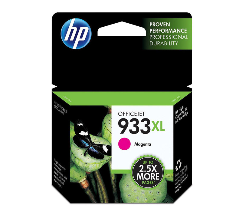 Rašalinė kasetė HP 933XLM raudona