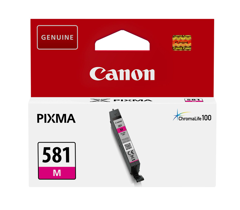 Rašalinė kasetė Canon CLI-581M raudona