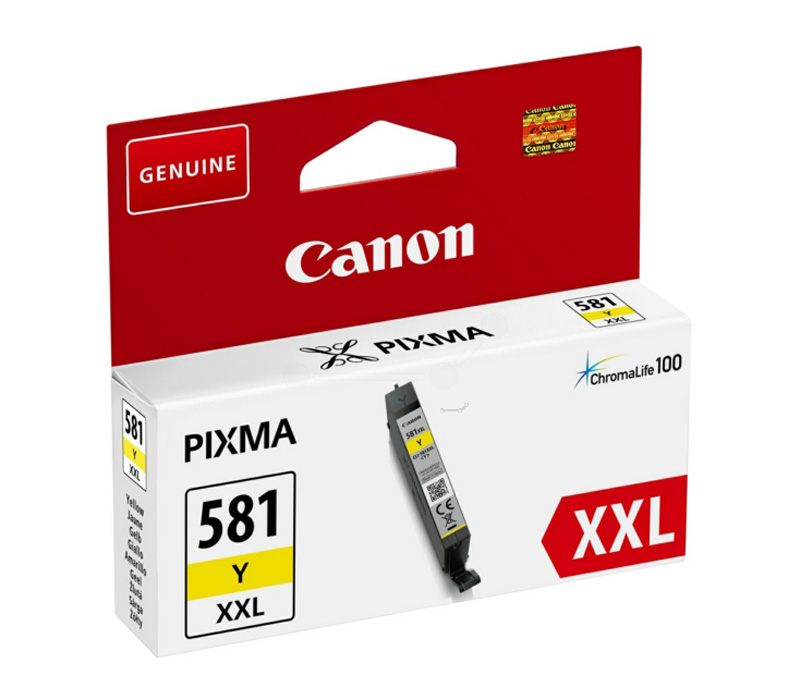 Rašalinė kasetė Canon CLI-581XXLY geltona