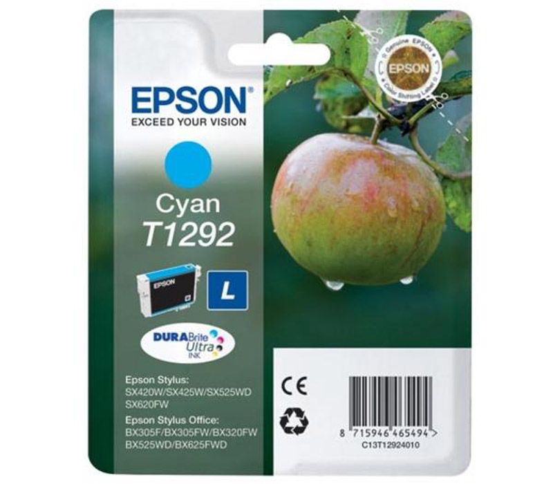 Rašalinė kasetė Epson T1292 mėlyna