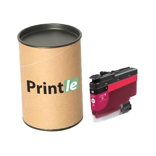 Brother LC-427XLM kasetė raudona/magenta 54ml (Printle) LC427XL (su mikroschema)