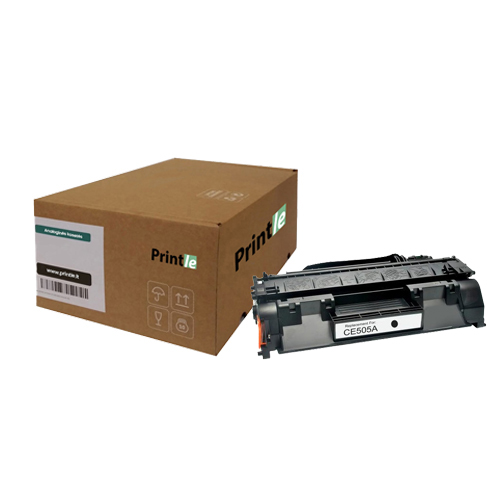 HP 05A (CE505A) kasetė black/juoda 2300psl (Printle)  (su mikroschema)