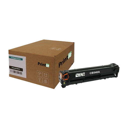 HP 125A (CB540A) kasetė black/juoda 2200psl (Printle)  (su mikroschema)