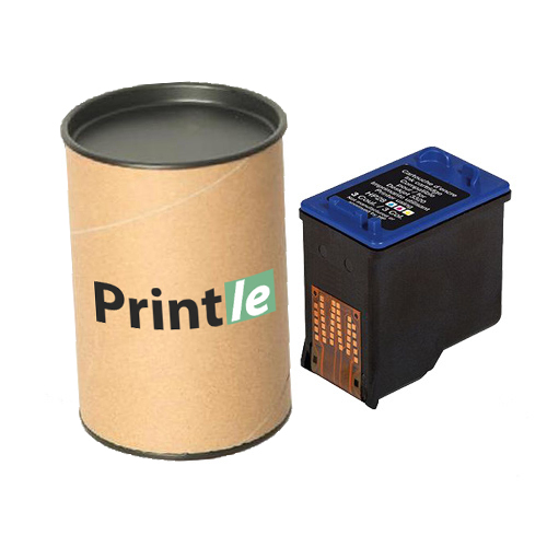 HP 28 (C8728AE) kasetė spalvota/color 390psl (Printle)  (su mikroschema)