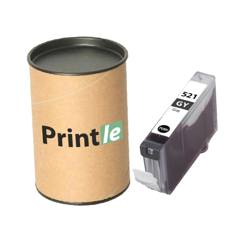 Canon CLI-521GY (2937B001) kasetė pilka 8.4ml (Printle) CLI521GY (su mikroschema)