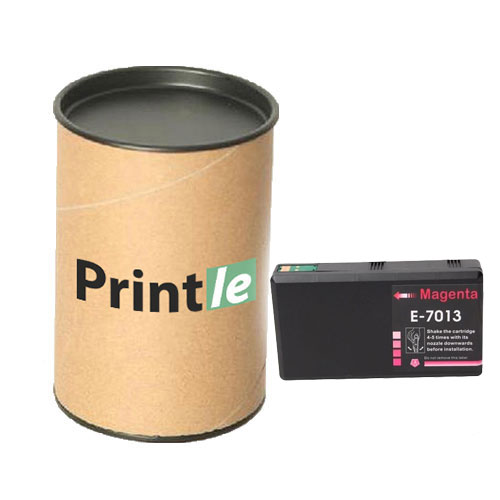 Epson T7013 (C13T70134010) kasetė raudona/magenta 35ml (Printle)  (su mikroschema)