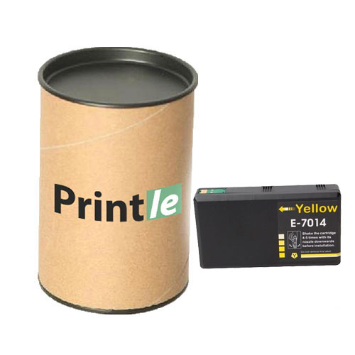 Epson T7014 (C13T70144010) kasetė geltona/yellow 35ml (Printle) (su mikroschema)