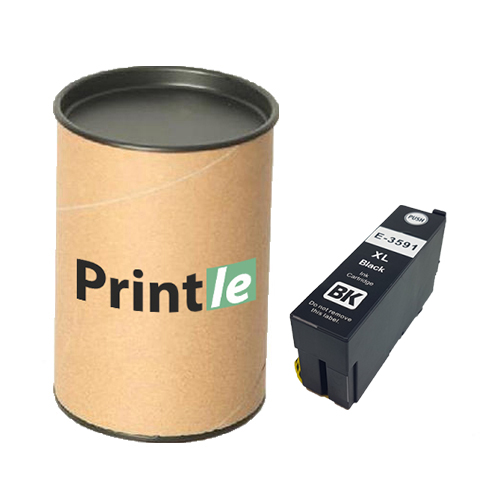 Epson 35XL (C13T35914010) juoda/black 2600psl (Printle)  (su mikroschema)