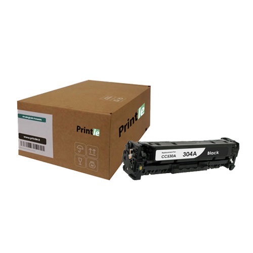 HP 307A (CE740A) kasetė juoda/black 7000psl (Printle)  (su mikroschema)