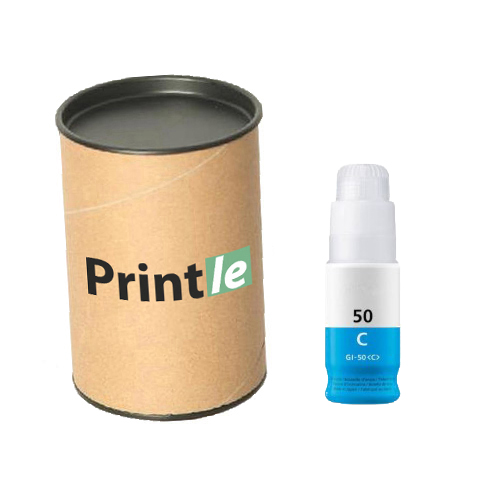 Canon GI-50C (3403C001) žydra/cyan 70ml (Printle) GI50C