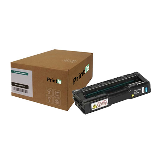 Ricoh 407544 kasetė žydra/cyan 1600psl (Printle)  (su mikroschema)