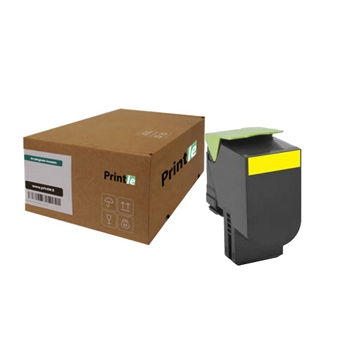 Lexmark 802SY (80C2SY0) kasetė geltona 2000psl (Printle)  (su mikroschema)