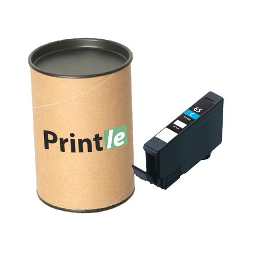 Canon CLI-65C (4216C001) mėlyna 12.7ml (Printle) CLI65C (su mikroschema)