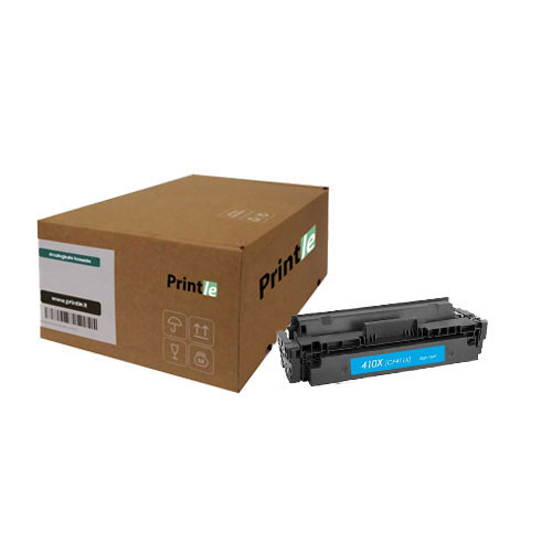 HP 410X (CF411X) kasetė žydra/cyan 5000psl (Printle)  (su mikroschema)