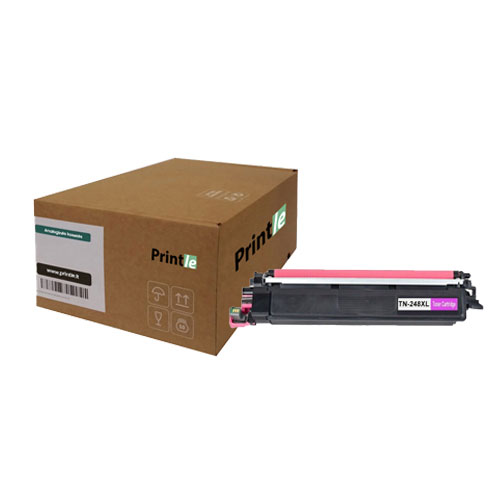 Brother TN-248XLM kasetė raudona/magenta 2000psl (Printle) TN248XL (su mikroschema)
