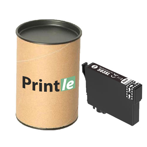 Epson 503XL (C13T09R14010) kasetė black 17ml (Printle)  (su mikroschema)