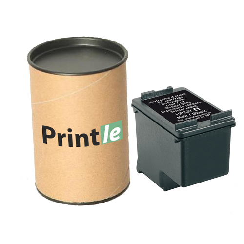 HP 337 (C9364EE) kasetė juoda/black 420psl (Printle)  (su mikroschema)