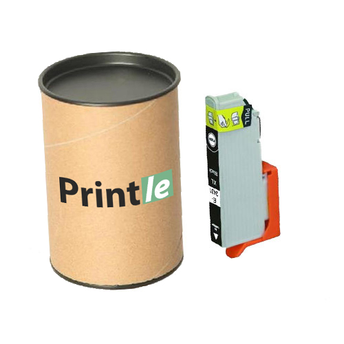 Epson 24XL (C13T24314012) kasetė juoda/black 500psl (Printle)  (su mikroschema)