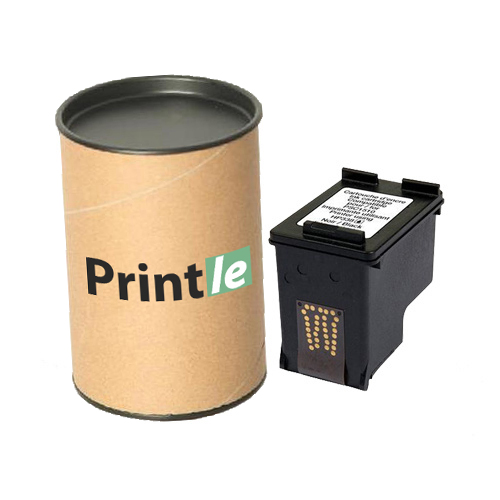 HP 338 (C8765EE) kasetė juoda/black 480psl (Printle) (su mikroschema)
