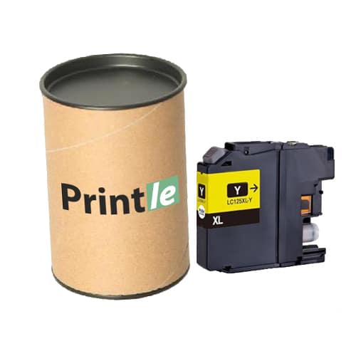 Brother LC-225XLY kasetė geltona/yellow 1200psl (Printle) LC225XLY (su mikroschema)