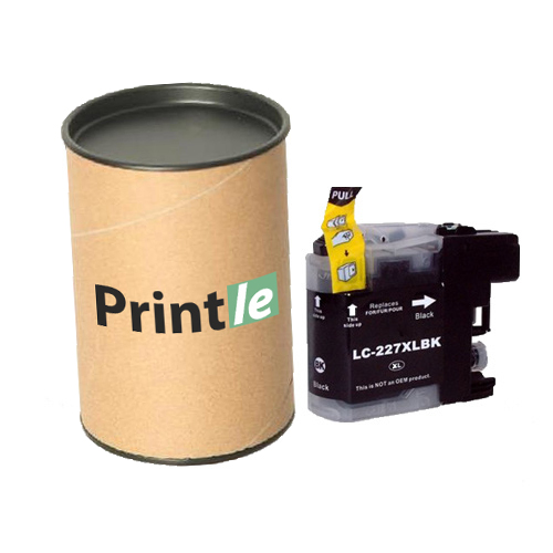 Brother LC-227XLBK kasetė juoda/black 1200psl (Printle) LC227XL (su mikroschema)