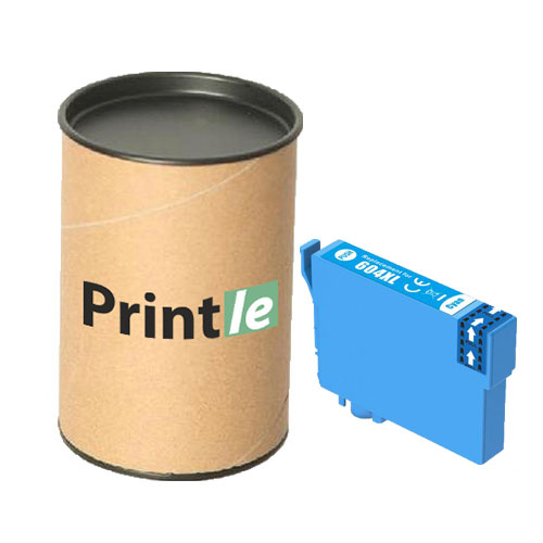 Epson 604XL (C13T10H24010) kasetė cyan 10ml (Printle)  (su mikroschema)