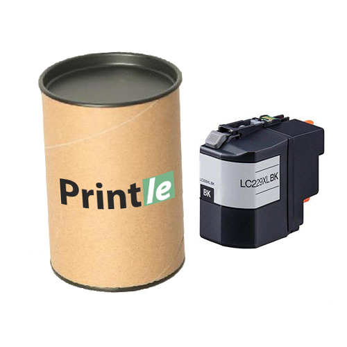 Brother LC-229XLBK kasetė juoda/black 2400psl (Printle) LC229XL (su mikroschema)