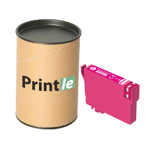 Epson 604XL (C13T10H34010) kasetė magenta 10ml (Printle)  (su mikroschema)