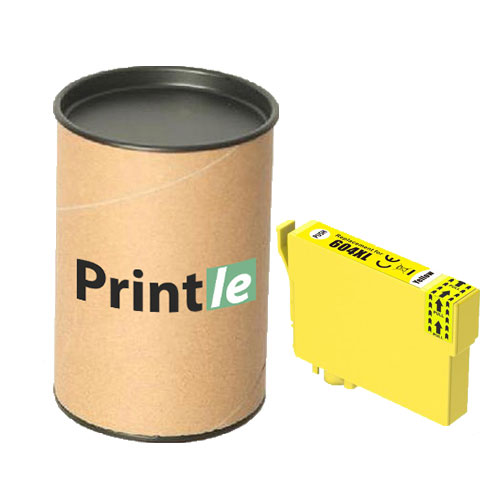 Epson 604XL (C13T10H44010) kasetė yellow 10ml (Printle)  (su mikroschema)