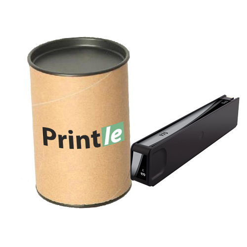 HP 970 (CN621AE) kasetė juoda/black 3000psl (Printle)  (su mikroschema)