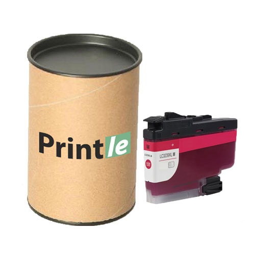 Brother LC-3239XLM kasetė magenta/raudona 3965psl (Printle) LC3239XL (su mikroschema)