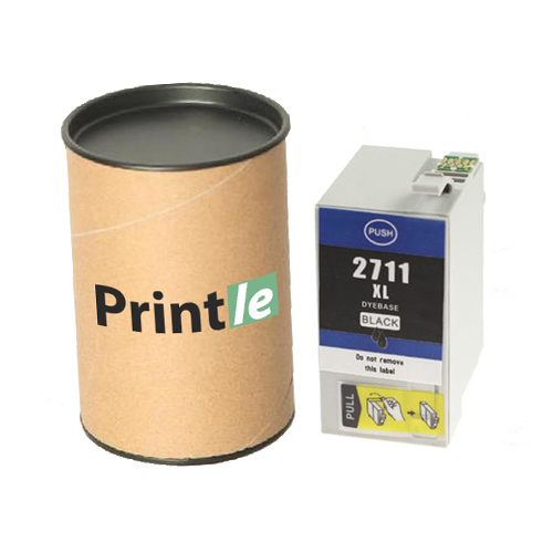 Epson 27XXL (C13T27914010) kasetė juoda/black 2200psl (Printle)  (su mikroschema)