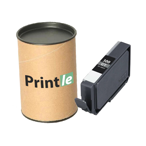 Canon PFI-300GY (4200C001) pilka/grey 14ml (Printle) PFI300GY (su mikroschema)